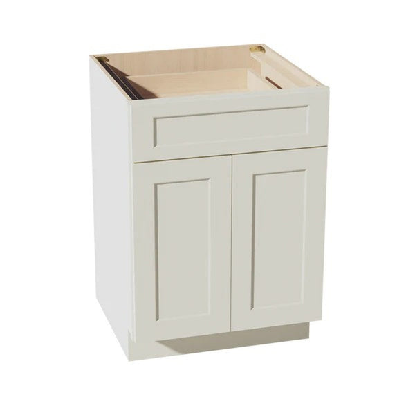 Shaker Base Cabinet 24" (B24) · Tallis - Swan White - Hero