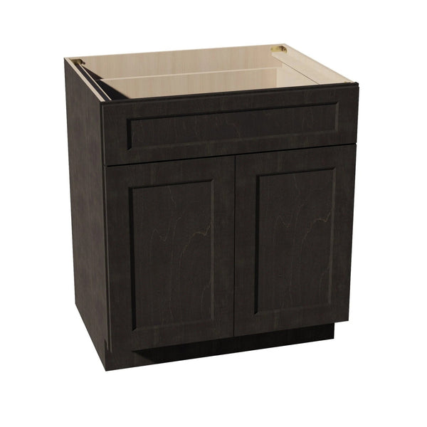 Shaker Base Cabinet 30" (B30) · Ardelle - Charcoal - Hero