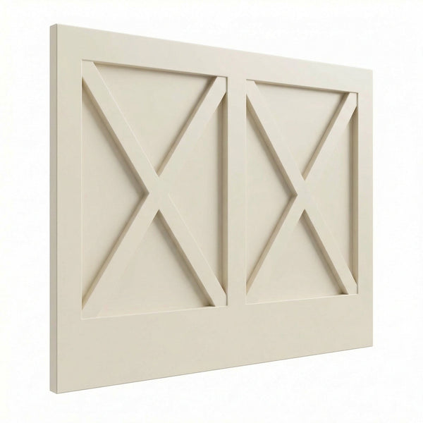 Cross Style End Panel (CSEP4836) · Tallis - Swan White - Hero