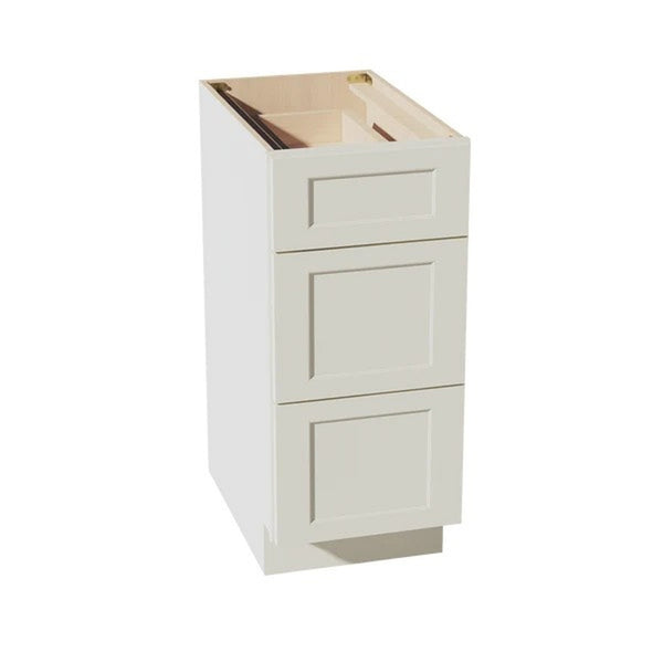 Shaker Drawer Base Cabinet 15" (DB15) · Tallis - Swan White - Hero