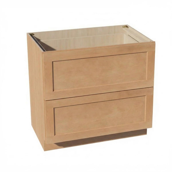 Shaker Drawer Base Cabinet 36" (DB36-2) · Ardelle - Timber - Hero