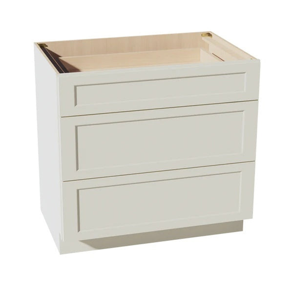 Shaker Drawer Base Cabinet 36" (DB36) · Tallis - Swan White - Hero