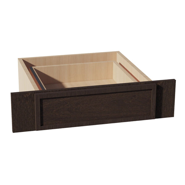Slim Shaker Knee Drawer 30" (KD30) · Slim - Mocha - Hero