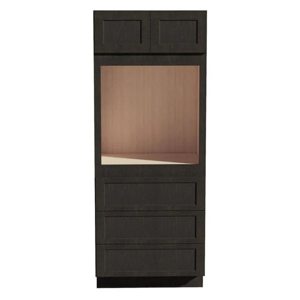 Shaker Oven Cabinet 31" (OC3184) · Ardelle - Charcoal - Hero