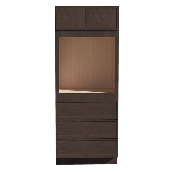 Slim Shaker Oven Cabinet 31" (OC3184) · Slim - Mocha - Hero