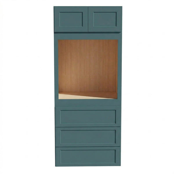 Shaker Oven Cabinet 31" (OC3184) · Tallis - Fairy Green - Hero