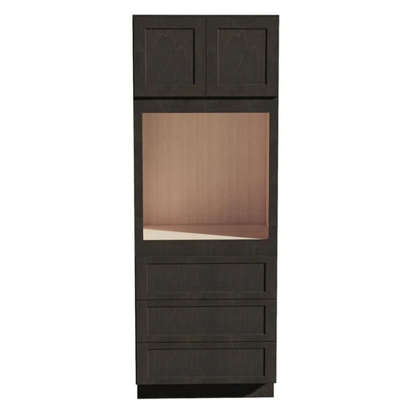 Shaker Oven Cabinet 31" (OC3190) · Ardelle - Charcoal - Hero