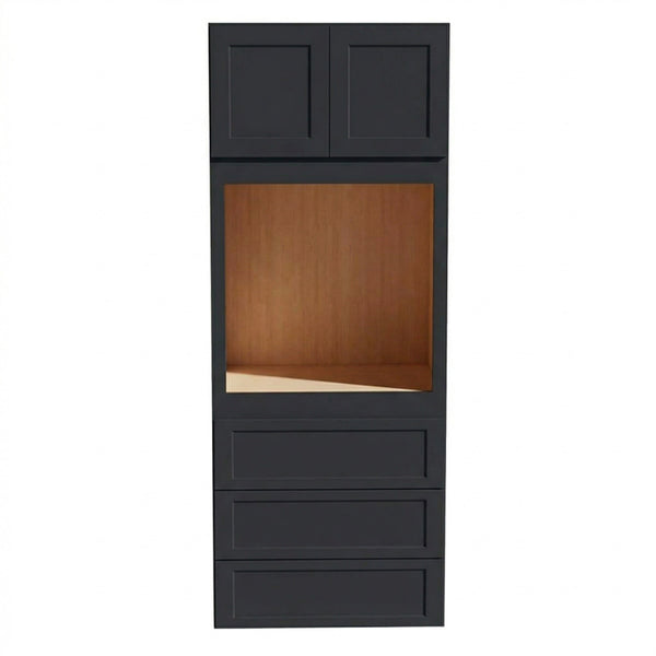Shaker Oven Cabinet 31" (OC3190) · Ardelle - Ebony - Hero
