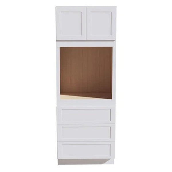 Shaker Oven Cabinet 31" (OC3190) · Ardelle - White - Hero