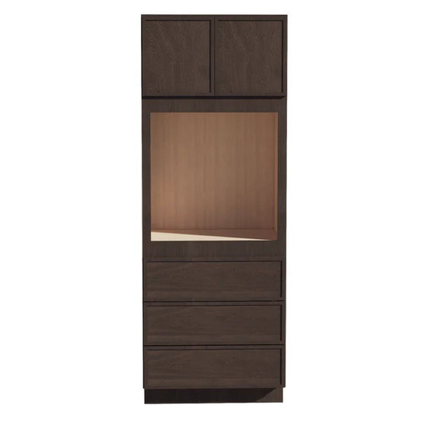 Slim Shaker Oven Cabinet 31" (OC3190) · Slim - Mocha - Hero