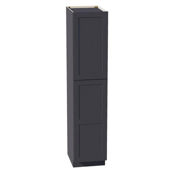 Shaker Tall Pantry Cabinet 18" (TP1884) · Ardelle - Ebony - Hero
