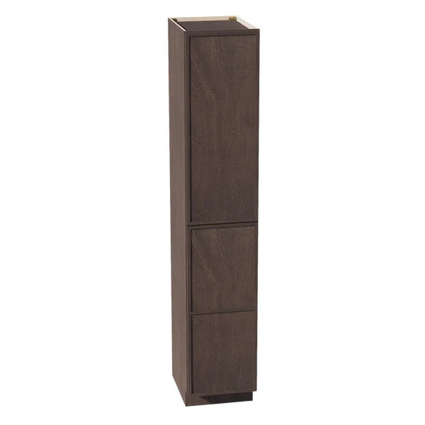 Slim Shaker Tall Pantry Cabinet 18" (TP1896) · Slim - Mocha - Hero