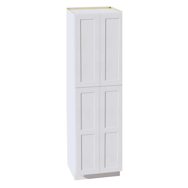 Shaker Tall Pantry Cabinet 24" (TP2484) · Ardelle - White - Hero