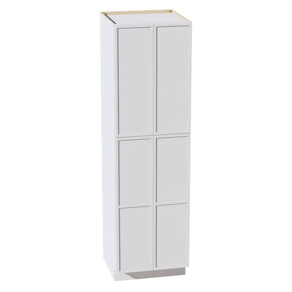 Slim Shaker Tall Pantry Cabinet 24" (TP2484) · Slim - Frost - Hero