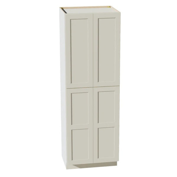 Shaker Tall Pantry Cabinet 30" (TP3090) · Tallis - Swan White - Hero