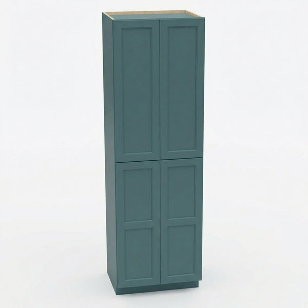 Shaker Tall Pantry Cabinet 30" (TP3096) · Tallis - Fairy Green - Hero