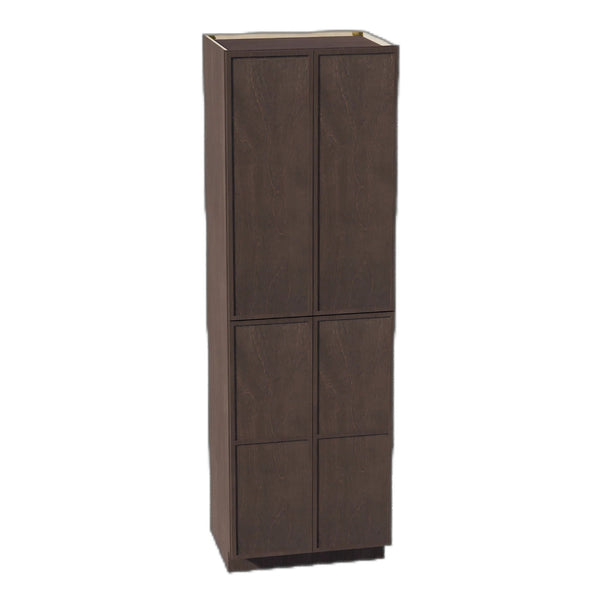 Slim Shaker Tall Pantry Cabinet 36" (TP3696) · Slim - Mocha - Hero