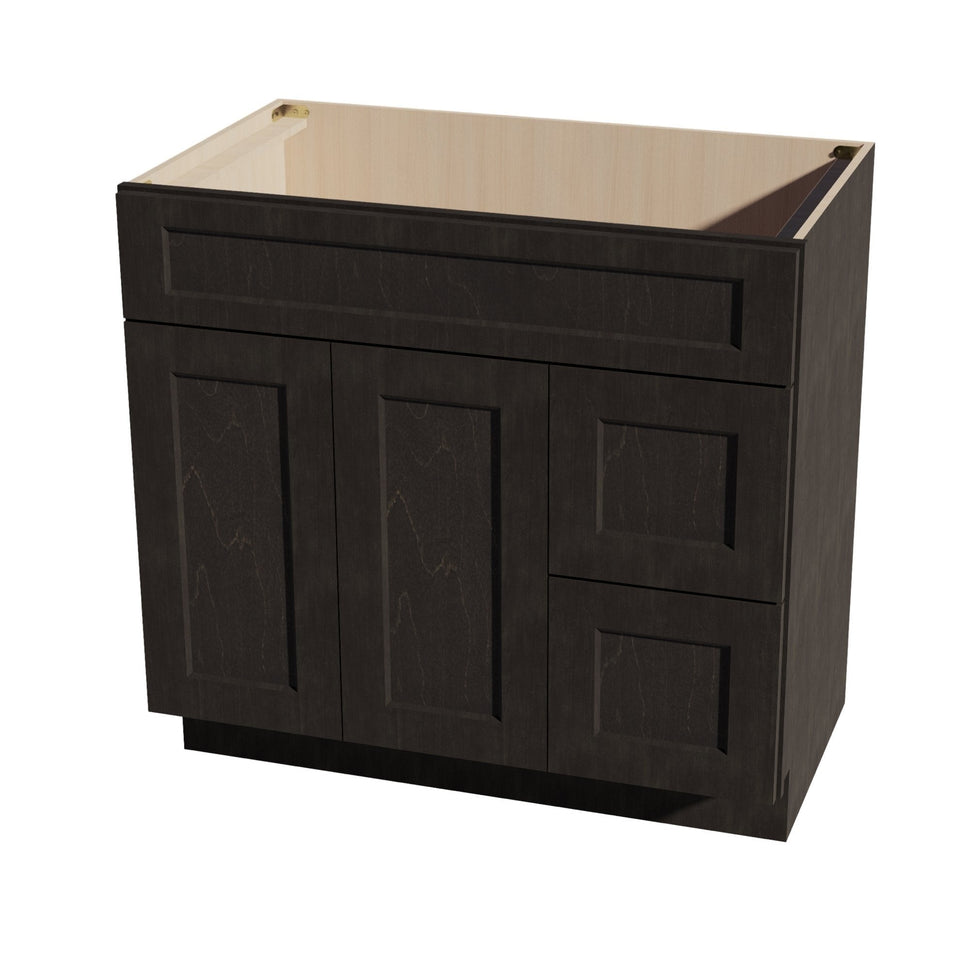 Shaker Vanity Drawer Cabinet 36" (VSD3621R) · Ardelle