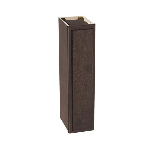Slim Shaker Wall Cabinet 9" (W0936) · Slim - Mocha - Hero