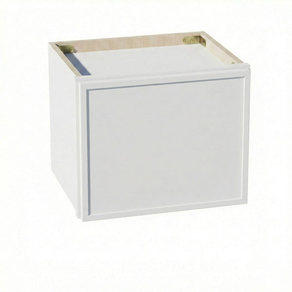 Slim Shaker Bridge Wall Cabinet 15" (W1512) · Slim - Frost - Hero