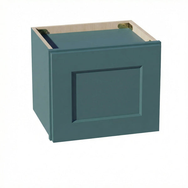 Shaker Bridge Wall Cabinet 15" (W1512) · Tallis - Fairy Green - Hero