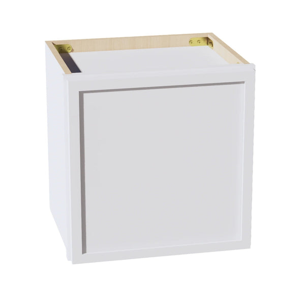 Slim Shaker Bridge Wall Cabinet 15" (W1515) · Slim - Frost - Hero