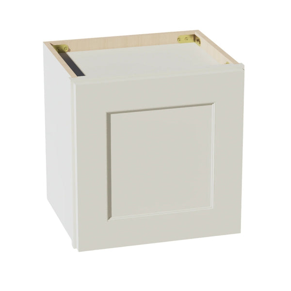 Shaker Bridge Wall Cabinet 15" (W1515) · Tallis - Swan White - Hero