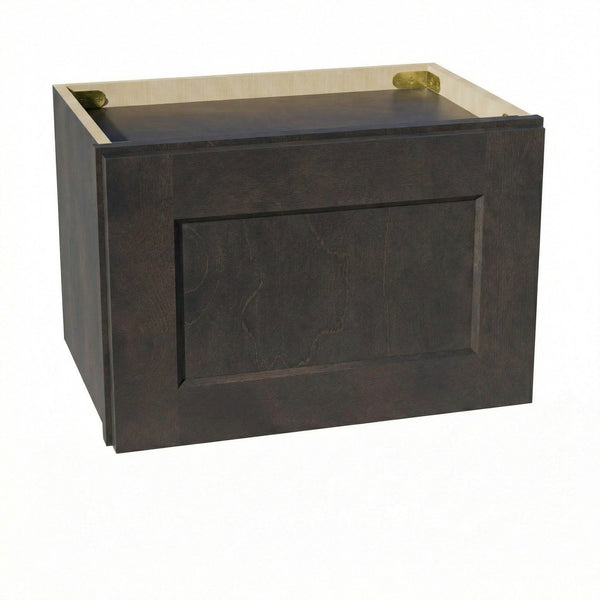Shaker Bridge Wall Cabinet 18" (W1812) · Ardelle - Charcoal - Hero