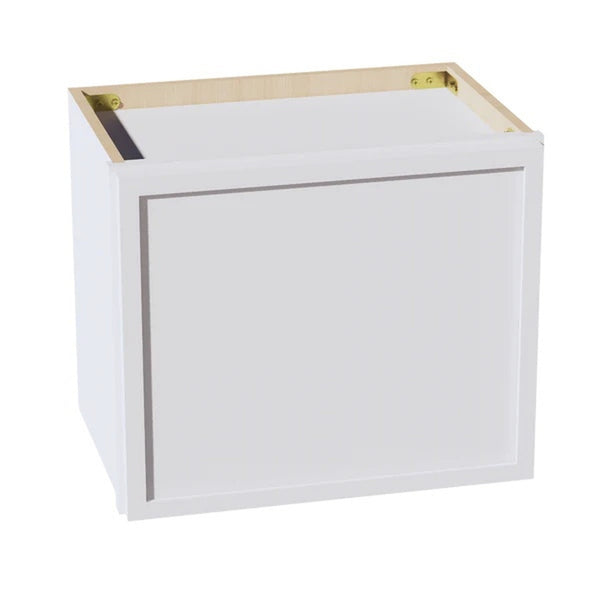Slim Shaker Bridge Wall Cabinet 18" (W1815) · Slim - Frost - Hero