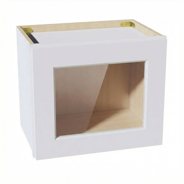 Shaker Bridge Wall Cabinet 18" (W1815GD) · Ardelle - White - Hero