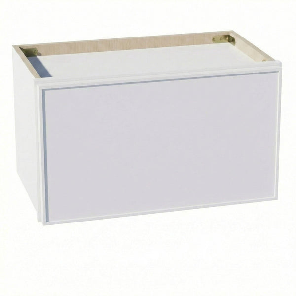 Slim Shaker Bridge Wall Cabinet 21" (W2112) · Slim - Frost - Hero