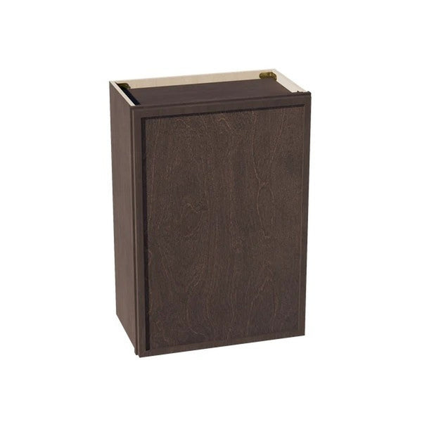 Slim Shaker Wall Cabinet 21" (W2130) · Slim - Mocha - Hero