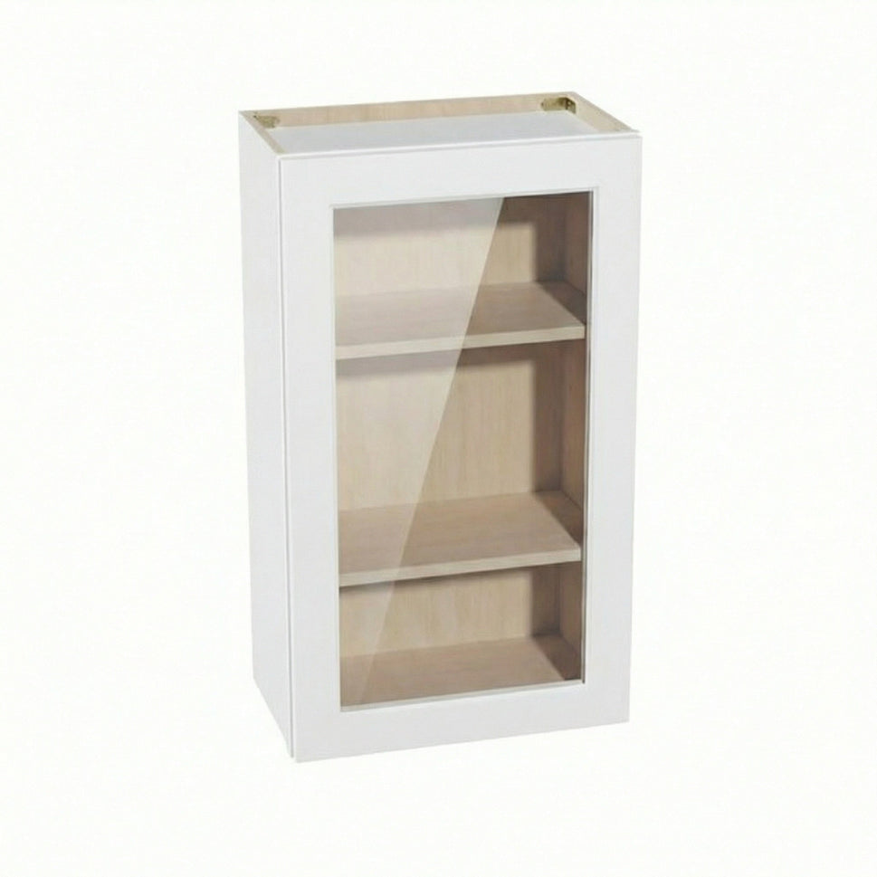 Shaker Glass Door Wall Cabinet 21" (W2136GD) · Ardelle