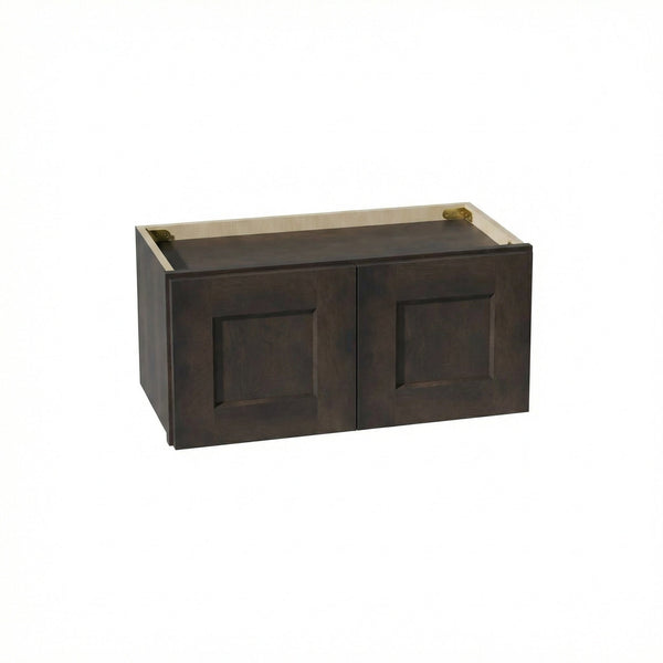 Shaker Bridge Wall Cabinet 24" (W2412) · Ardelle - Charcoal - Hero