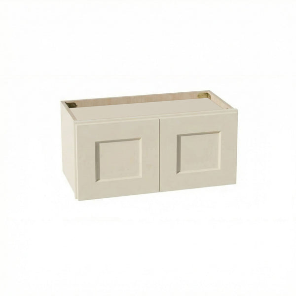 Shaker Bridge Wall Cabinet 24" (W2412) · Tallis - Swan White - Hero