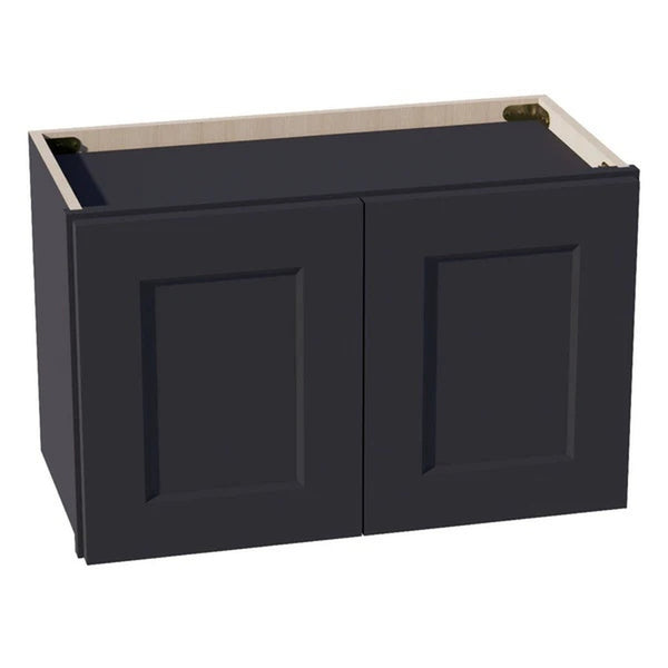 Shaker Bridge Wall Cabinet 24" (W2415) · Ardelle - Ebony - Hero