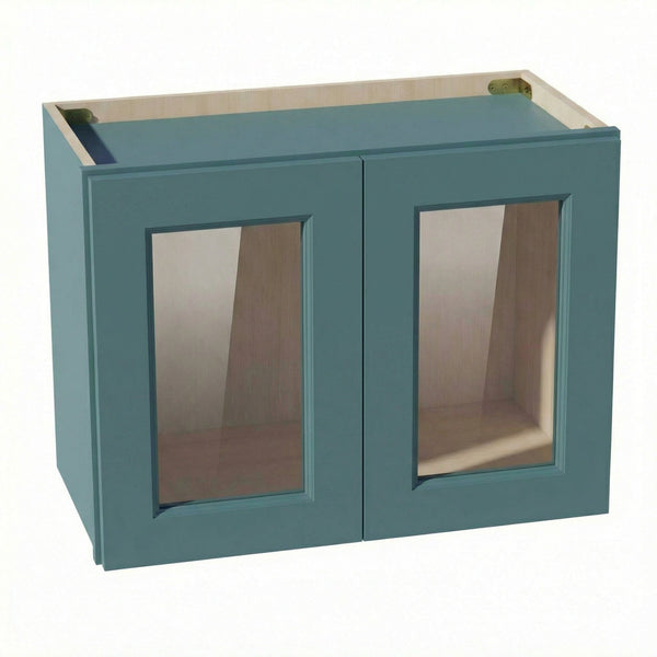 Shaker Bridge Wall Cabinet 24" (W2418GD) · Tallis - Fairy Green - Hero