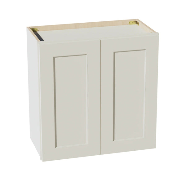 Shaker Bridge Wall Cabinet 24" (W2421) · Tallis - Swan White - Hero
