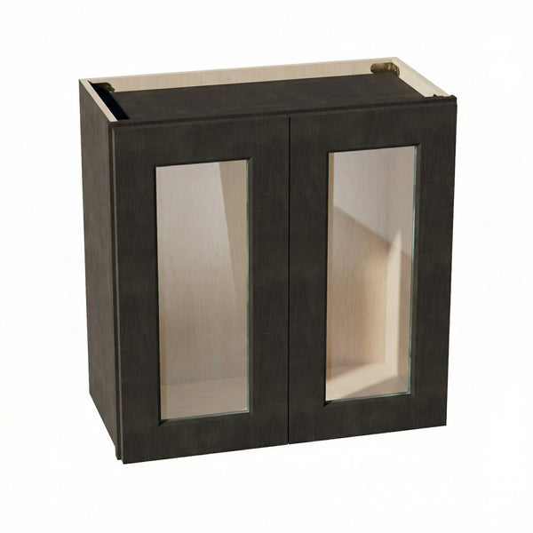 Shaker Bridge Wall Cabinet 24" (W2421GD) · Ardelle - Charcoal - Hero