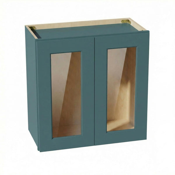 Shaker Bridge Wall Cabinet 24" (W2421GD) · Tallis - Fairy Green - Hero