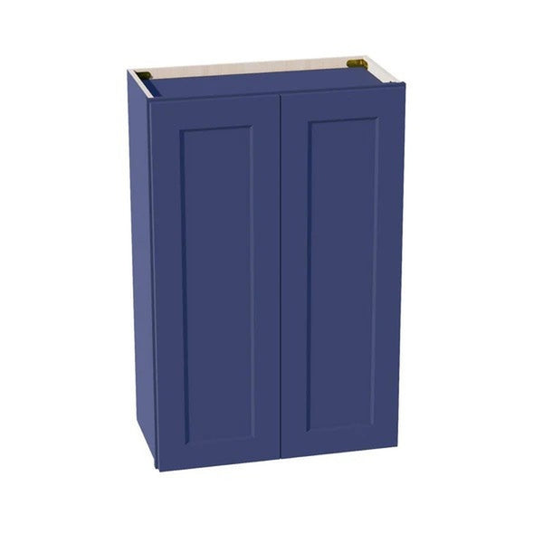Shaker Wall Cabinet 24" (W2436) · Ardelle - Blue - Hero