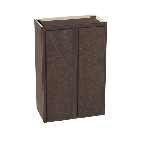 Slim Shaker Wall Cabinet 24" (W2436) · Slim - Mocha - Hero