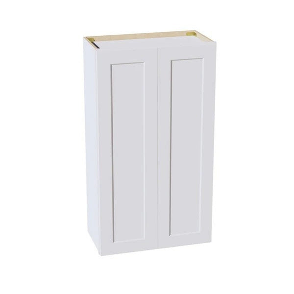 Shaker Wall Cabinet 24" (W2442) · Ardelle - White - Hero