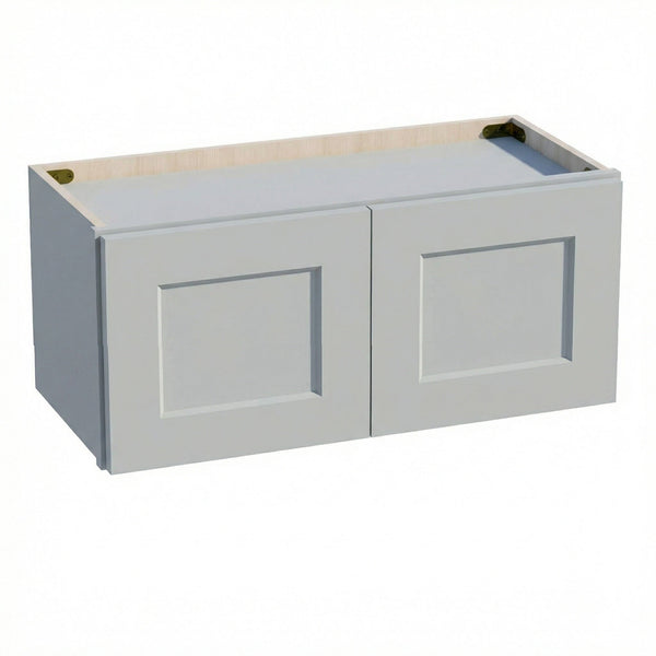 Shaker Bridge Wall Cabinet 27" (W2712) · Ardelle - Ash - Hero