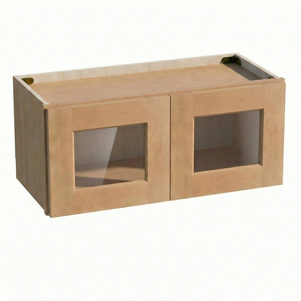 Shaker Bridge Wall Cabinet 27" (W2712GD) · Ardelle - Timber - Hero