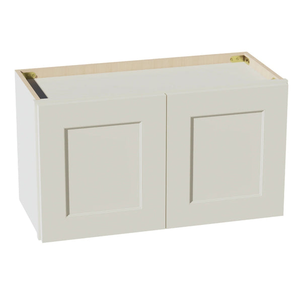 Shaker Bridge Wall Cabinet 27" (W2715) · Tallis - Swan White - Hero