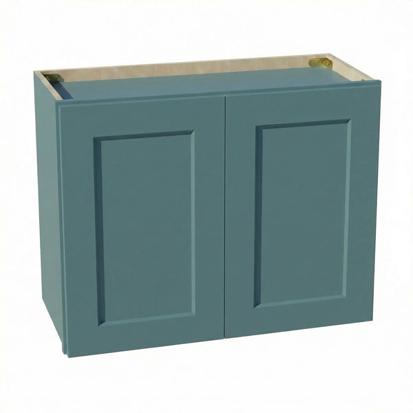Shaker Bridge Wall Cabinet 27" (W2721) · Tallis - Fairy Green - Hero