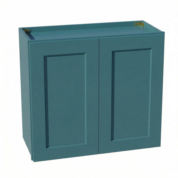 Shaker Bridge Wall Cabinet 27" (W2724) · Tallis - Fairy Green - Hero