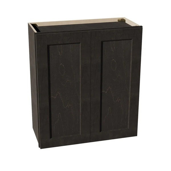 Shaker Wall Cabinet 27" (W2730) · Ardelle - Charcoal - Hero