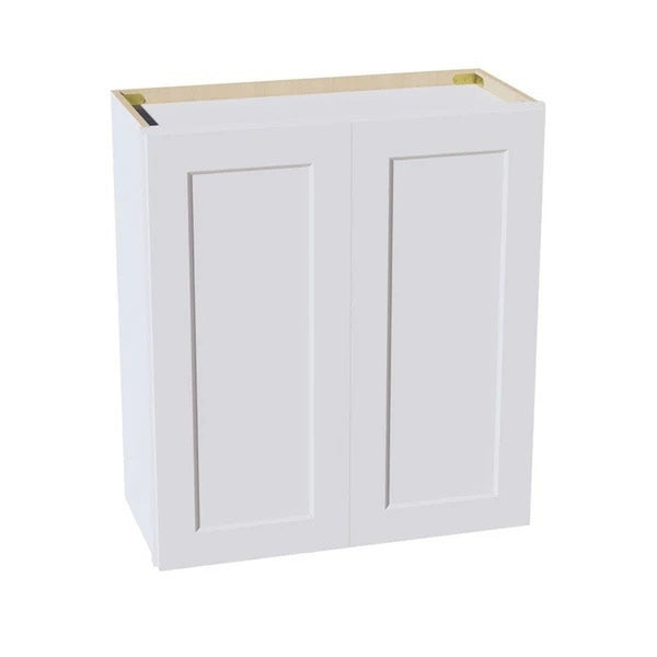 Shaker Wall Cabinet 27" (W2730) · Ardelle - White - Hero